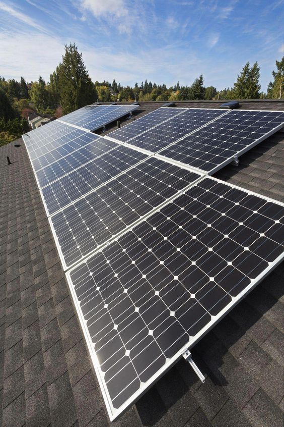 Residential solar installation in Kenya